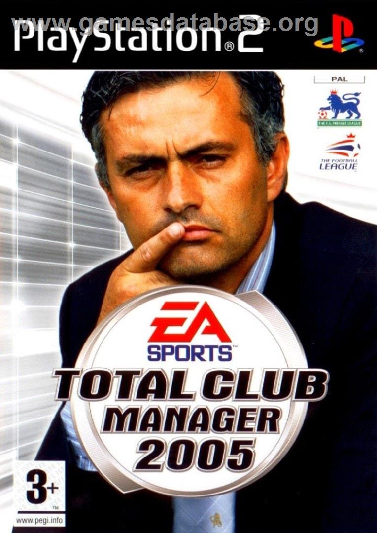 Total Club Manager 2005 - Sony Playstation 2 - Artwork - Box