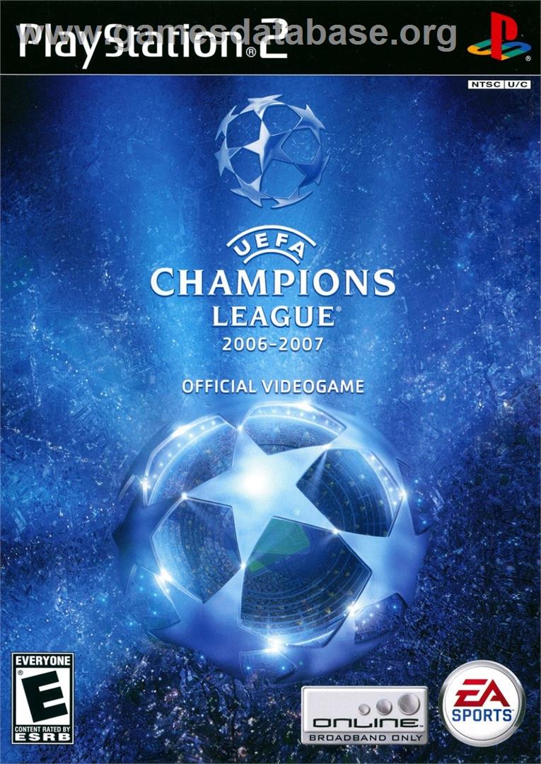 Uefa Champions League 2006-2007 - Sony Playstation 2 - Artwork - Box