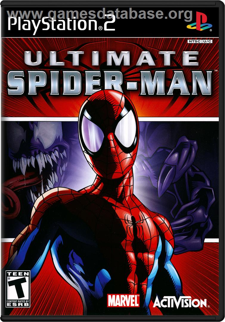 Ultimate Spider-Man - Sony Playstation 2 - Artwork - Box