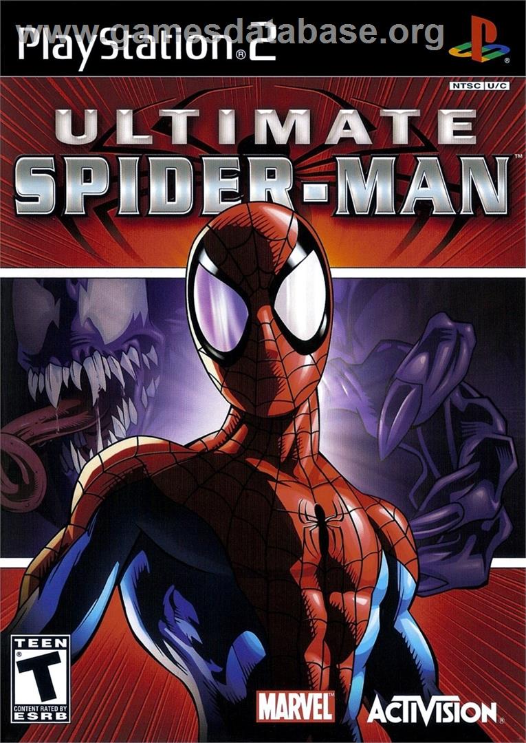 Ultimate Spider-man - Sony Playstation 2 - Artwork - Box