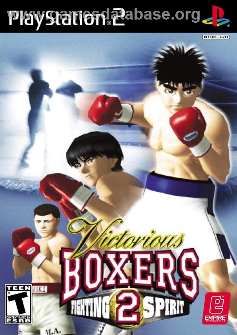 Victorious Boxers 2 - Fighting Spirit - Sony Playstation 2 - Artwork - Box