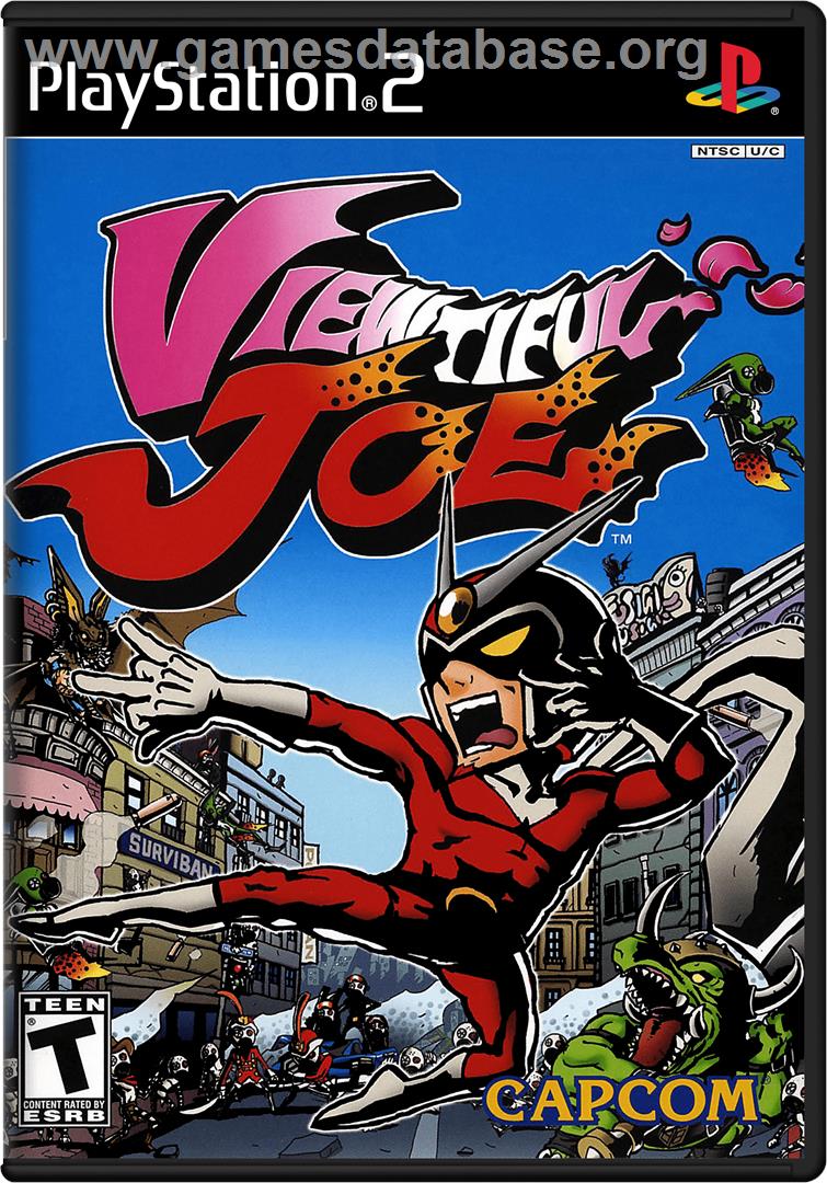 Viewtiful Joe - Sony Playstation 2 - Artwork - Box