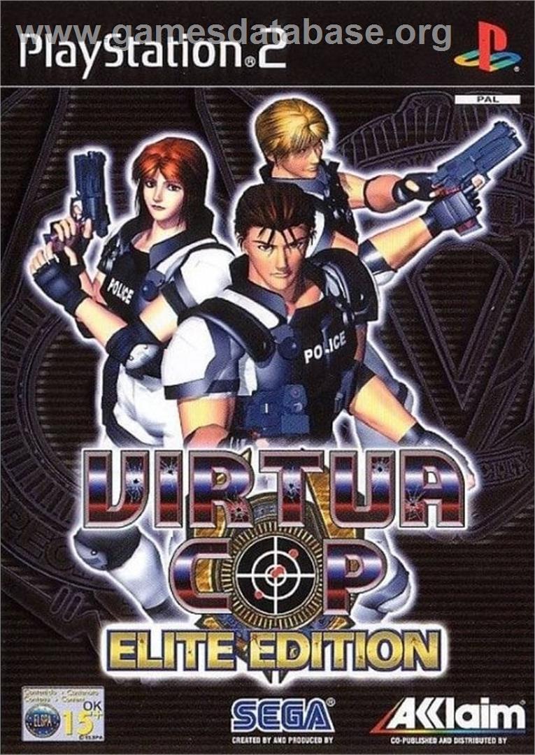 Virtua Cop - Elite Edition - Sony Playstation 2 - Artwork - Box