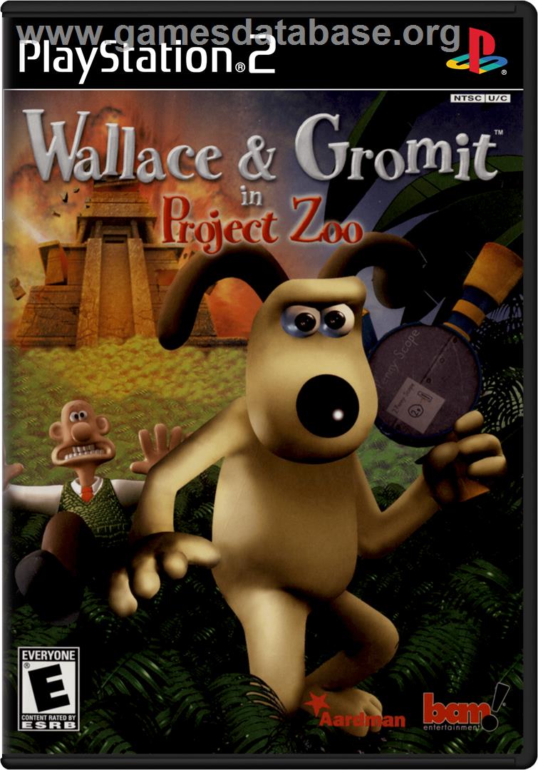 Wallace & Gromit in Project Zoo - Sony Playstation 2 - Artwork - Box