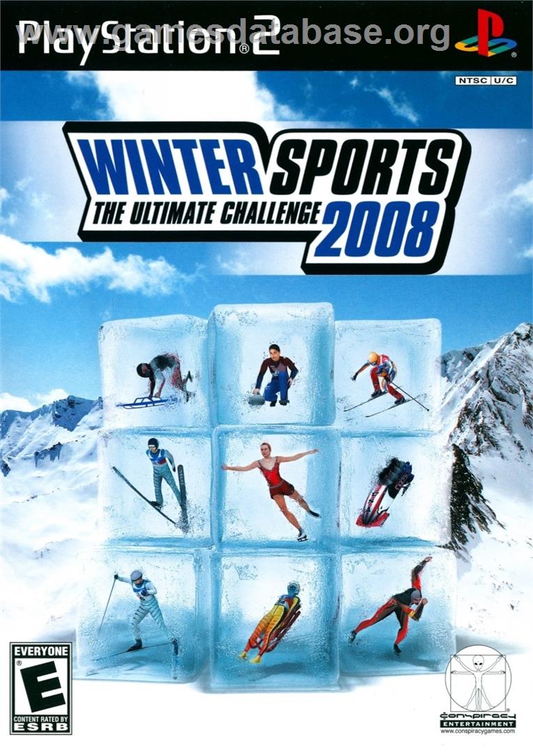 Winter Sports 2008 - The Ultimate Challenge - Sony Playstation 2 - Artwork - Box