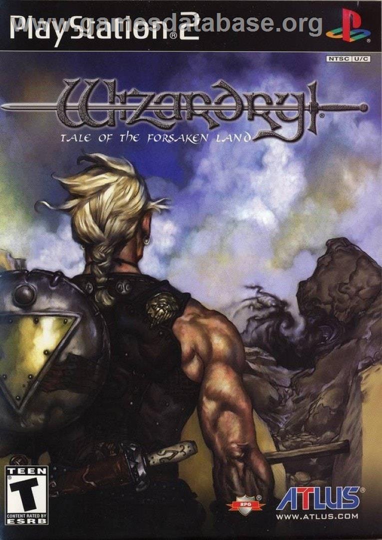 Wizardry - Tale Of The Forsaken Land - Sony Playstation 2 - Artwork - Box
