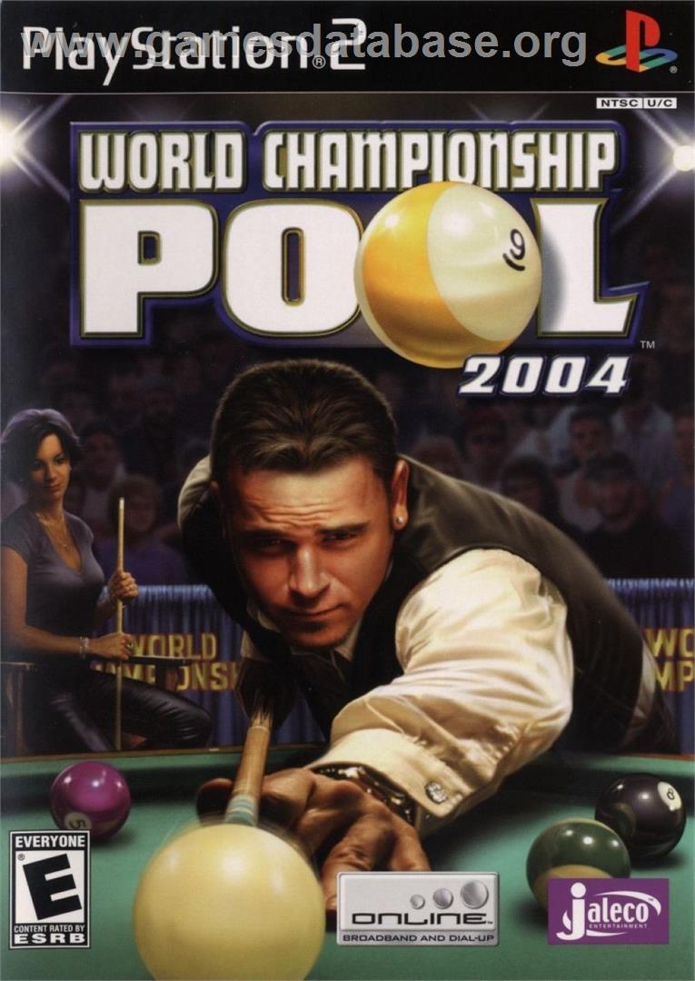 World Championship Pool 2004 - Sony Playstation 2 - Artwork - Box