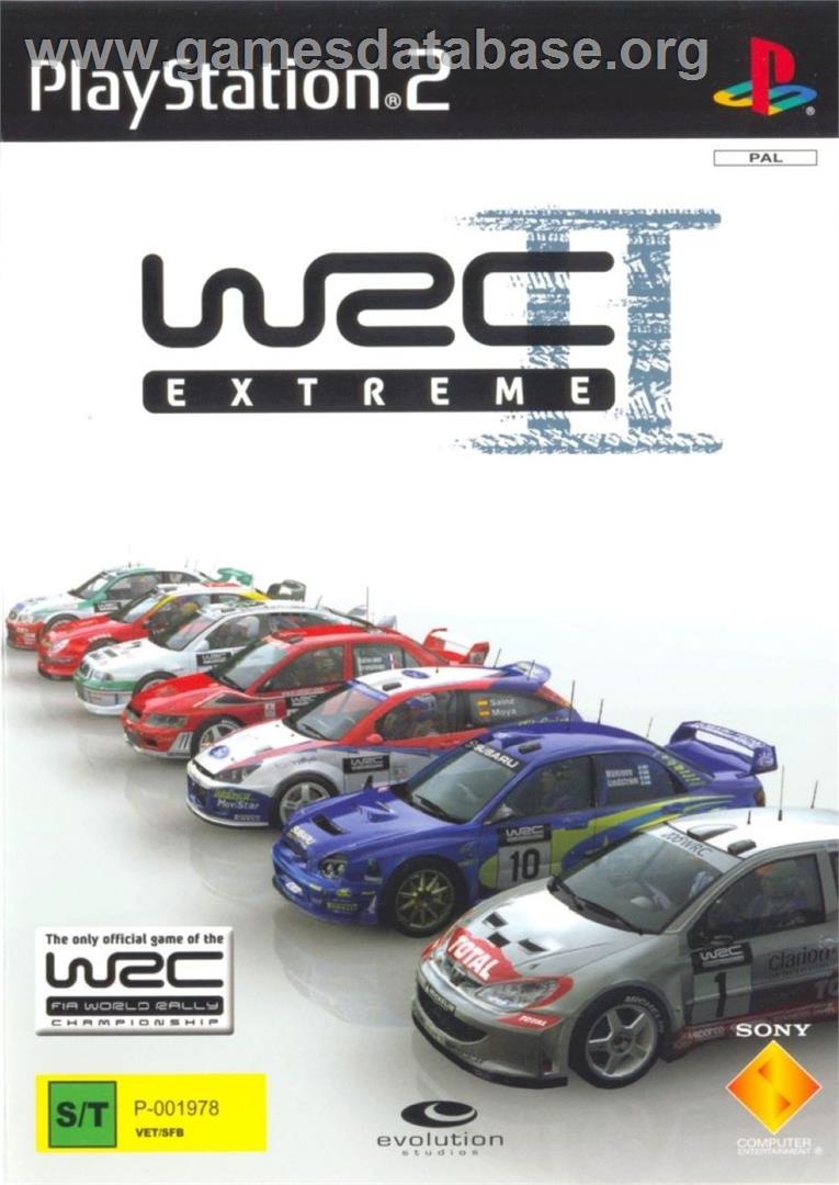 World Rally Championship 2 Extreme - Sony Playstation 2 - Artwork - Box