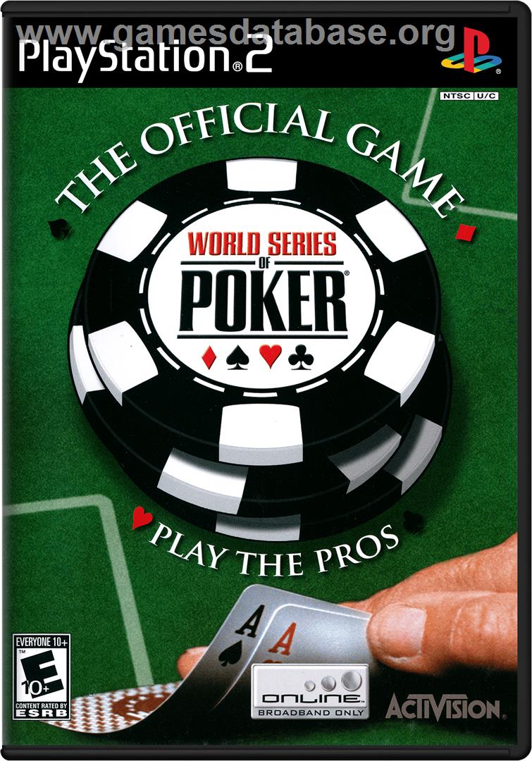 World Series of Poker: Tournament of Champions - Sony Playstation 2 - Artwork - Box