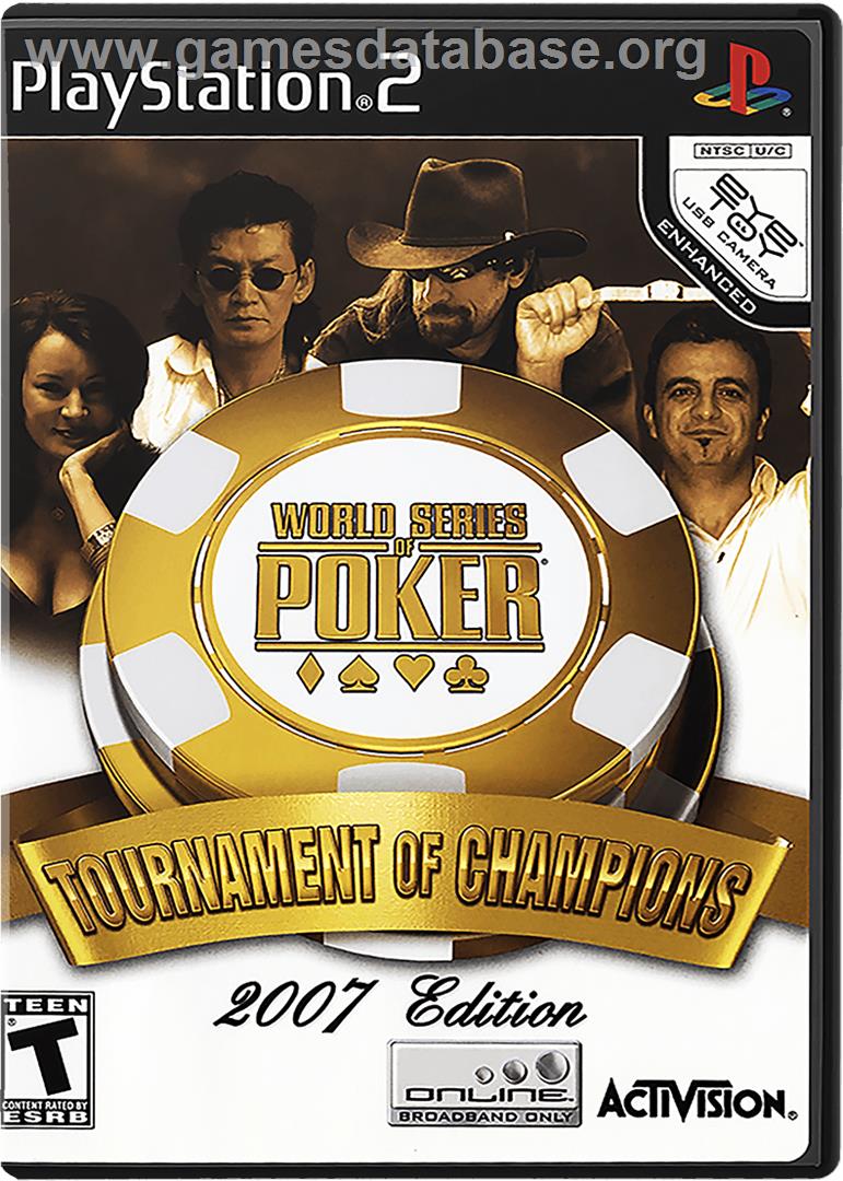 World Series of Poker 2008: Battle for the Bracelets - Sony Playstation 2 - Artwork - Box