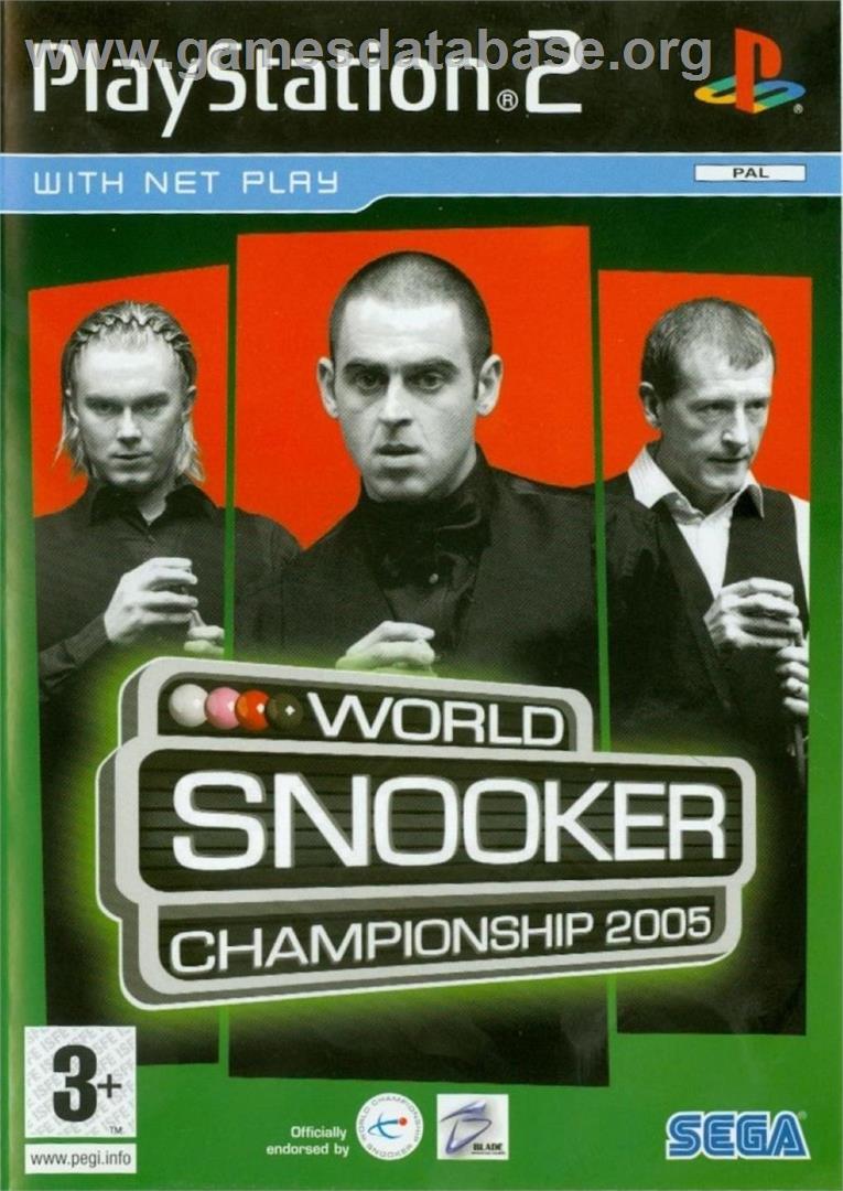 World Snooker Championship 2005 - Sony Playstation 2 - Artwork - Box