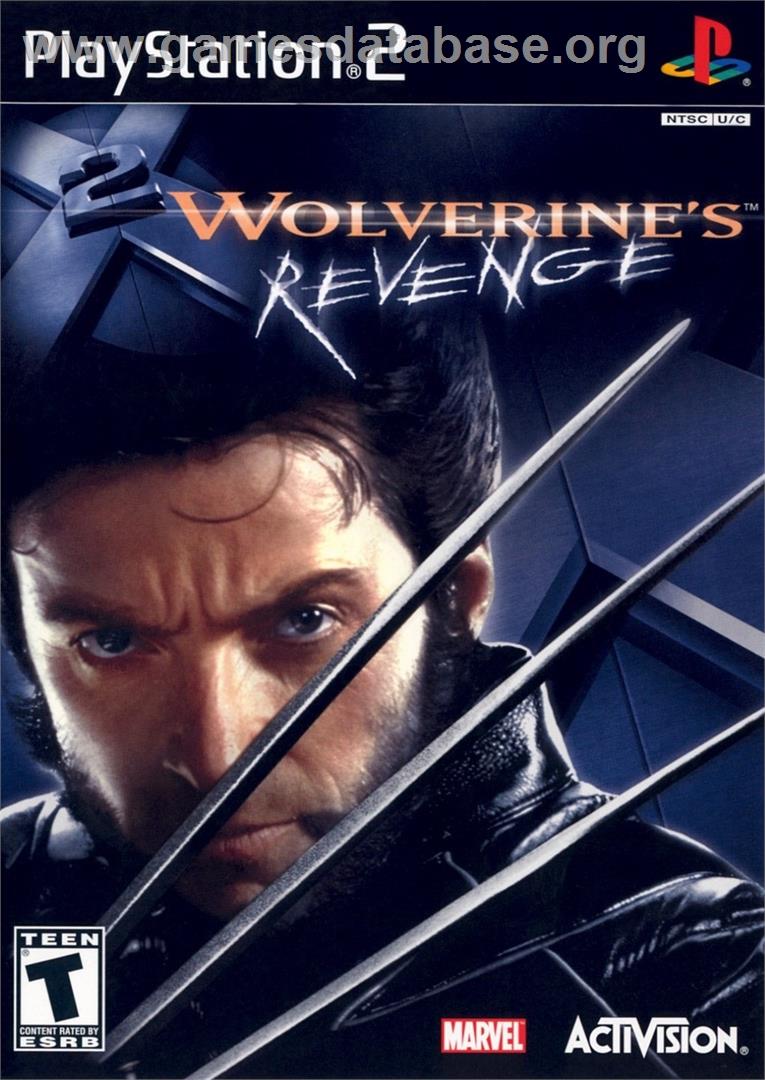 X-men 2 - La Vengeance De Wolverine - Sony Playstation 2 - Artwork - Box