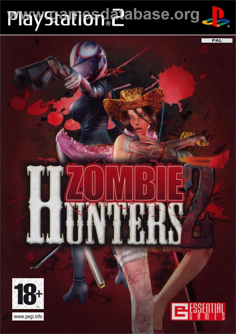 Zombie Hunters 2 - Sony Playstation 2 - Artwork - Box