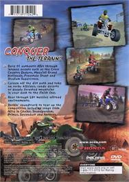 Box back cover for ATV Offroad - All Terrain Vehicle on the Sony Playstation 2.