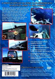 Box back cover for Ace Combat - Distant Thunder on the Sony Playstation 2.