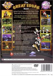 Box back cover for Animaniacs - The Great Edgar Hunt on the Sony Playstation 2.