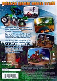 Box back cover for Atv Off Road Fury 2 on the Sony Playstation 2.