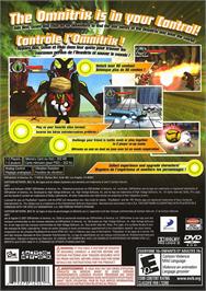 Box back cover for Ben 10 - Protector Of Earth on the Sony Playstation 2.