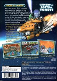 Box back cover for Butt-ugly Martians - Zoom Or Doom! on the Sony Playstation 2.