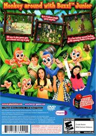 Box back cover for Buzz! Junior - Jungle Party on the Sony Playstation 2.