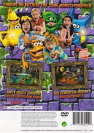Box back cover for Buzz! Junior - Monster Rumble on the Sony Playstation 2.