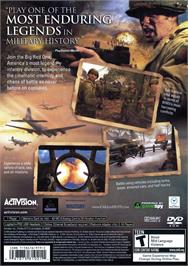 Box back cover for Call Of Duty 2 - Big Red One on the Sony Playstation 2.