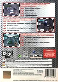 Box back cover for Car Racing Challenge on the Sony Playstation 2.
