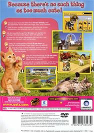 Box back cover for Catz on the Sony Playstation 2.