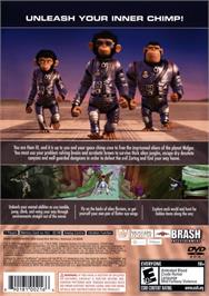Box back cover for Chimpanzés De L'espace, Les on the Sony Playstation 2.