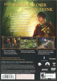 Box back cover for Chroniques De Spiderwick, Les on the Sony Playstation 2.