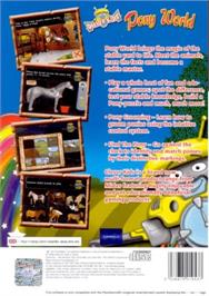 Box back cover for Clever Kids - Pony World on the Sony Playstation 2.