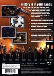 Box back cover for Commandos 2 - Men Of Courage on the Sony Playstation 2.