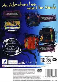 Box back cover for Coraline on the Sony Playstation 2.