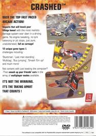 Box back cover for Crashed on the Sony Playstation 2.