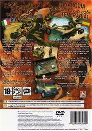 Box back cover for Crusty Demons on the Sony Playstation 2.