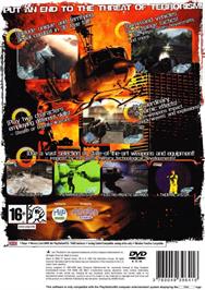 Box back cover for Ct Special Forces - Fire For Effect on the Sony Playstation 2.