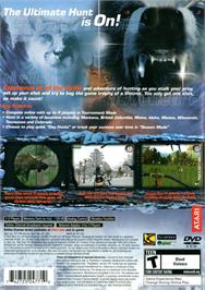 Box back cover for Deer Hunter on the Sony Playstation 2.