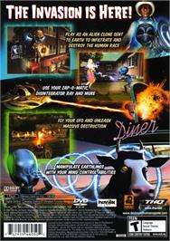 Box back cover for Destroy All Humans! on the Sony Playstation 2.