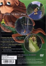 Box back cover for Disney's Tarzan - Freeride on the Sony Playstation 2.