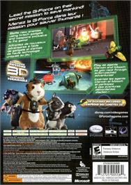 Box back cover for Disney G-Force on the Sony Playstation 2.