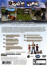 Box back cover for Dog's Life on the Sony Playstation 2.