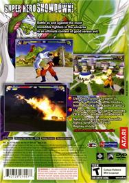 Box back cover for Dragon Ball Z - Budokai Tenkaichi 3 on the Sony Playstation 2.