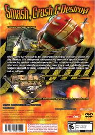 Box back cover for Dt Carnage on the Sony Playstation 2.