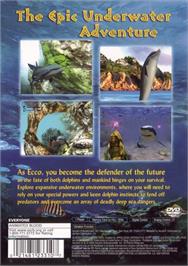 Box back cover for Ecco The Dolphin - Defender Of The Future on the Sony Playstation 2.