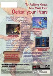 Box back cover for Evergrace on the Sony Playstation 2.