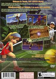 Box back cover for Everybody's Tennis on the Sony Playstation 2.