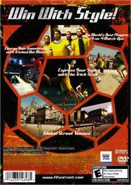 Box back cover for FIFA Street on the Sony Playstation 2.