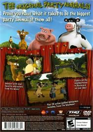 Box back cover for Ferme En Folie, La on the Sony Playstation 2.
