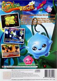 Box back cover for Finkles World on the Sony Playstation 2.