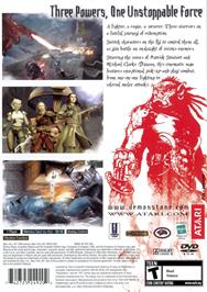 Box back cover for Forgotten Realms - Demon Stone on the Sony Playstation 2.